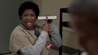 Black Cindy Hayes (Adrienne C. Moore)